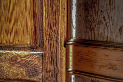 Bodie Ghost Town, California — historic mining town preserved as a State Historic Park in the Eastern Sierra - Church Doors