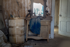 Bodie Ghost Town, California — historic mining town preserved as a State Historic Park in the Eastern Sierra- A Bedroom