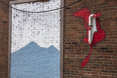 Butler, Pennsylvania, a historic town in western Pennsylvania. Main Street