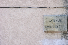Avenue Paul Cezanne in Aix en Provence