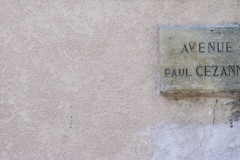 Avenue Paul Cezanne in Aix en Provence