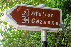 Avenue Paul Cezanne in Aix en Provence