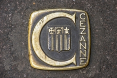 Street Marker for Paul Cezanne in Aix en Provence