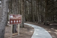 Fort Ross, historic Russian fort along Highway 1 in Sonoma County, California — coastal state historic park