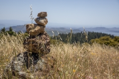 Mount Tamalpais, Marin County, California — coastal mountain landscape with Pacific Ocean views