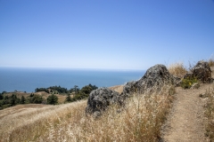 Mount Tamalpais, Marin County, California — coastal mountain landscape with Pacific Ocean views