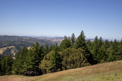 Mount Tamalpais, Marin County, California — coastal mountain landscape with Pacific Ocean views