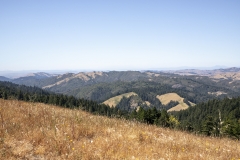 Mount Tamalpais, Marin County, California — coastal mountain landscape with Pacific Ocean views