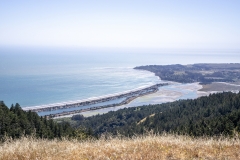 Mount Tamalpais, Marin County, California — coastal mountain landscape with Pacific Ocean views