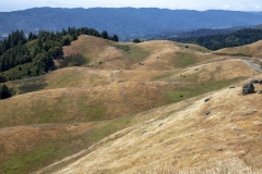 Mount Tamalpais, Marin County, California — coastal mountain landscape with Pacific Ocean views
