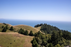 Mount Tamalpais, Marin County, California — coastal mountain landscape with Pacific Ocean views