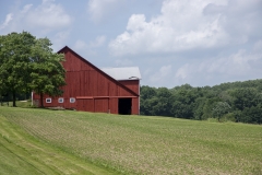barns and farm fields in Butler County, Pennsylvania. barns and farm fields in Butler County, Pennsylvania.