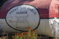 Point San Pablo Harbor, California — quirky waterfront with boat docks, art installations, and Bay views