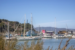 Point San Pablo Harbor, California — quirky waterfront with boat docks, art installations, and Bay views