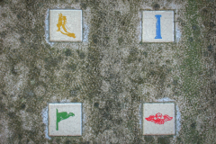 Arles Sidewalk Markers Arles Sidewalk Markers