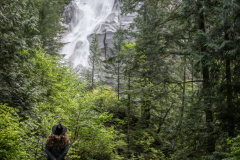 Shannon Falls, Squamish, British Columbia — 335-foot waterfall along Highway 99