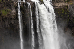 Snoqualmie Falls, Washington — 268-foot waterfall featured in Twin Peaks, surrounded by Pacific Northwest forests Snoqualmie Falls, Washington — 268-foot waterfall featured in Twin Peaks, surrounded by Pacific Northwest forests