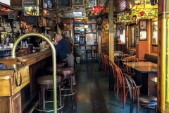 Vesuvio Café in North Beach, San Francisco — historic bar at Columbus Avenue and Jack Kerouac Alley, across from City Lights Bookstore