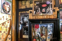 Vesuvio Café in North Beach, San Francisco — historic bar at Columbus Avenue and Jack Kerouac Alley, across from City Lights Bookstore