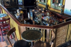 Vesuvio Café in North Beach, San Francisco — historic bar at Columbus Avenue and Jack Kerouac Alley, across from City Lights Bookstore