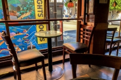Vesuvio Café in North Beach, San Francisco — historic bar at Columbus Avenue and Jack Kerouac Alley, across from City Lights Bookstore