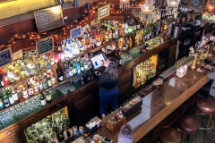 Vesuvio Café in North Beach, San Francisco — historic bar at Columbus Avenue and Jack Kerouac Alley, across from City Lights Bookstore