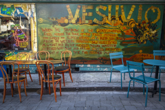 Vesuvio Café in North Beach, San Francisco — historic bar at Columbus Avenue and Jack Kerouac Alley, across from City Lights Bookstore