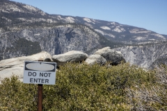 Panoramic views from Glacier Point overlooking Yosemite Valley, including Half Dome and waterfalls.