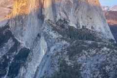 Panoramic views from Glacier Point overlooking Yosemite Valley, including Half Dome and waterfalls.